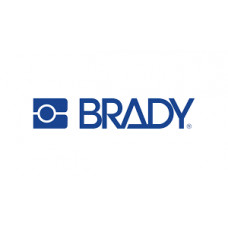 Brady Flat Braid Lanyard with Black-Oxide Split Ring - Purple 2137-3683