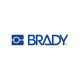 Brady Round Braid Lanyard with Nickel Plated Steel Swivel Hook - Red - TAA Compliance 2135-3006