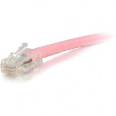 C2g -9ft Cat5e Non-Booted Unshielded (UTP) Network Patch Cable - Pink - Category 5e for Network Device - RJ-45 Male - RJ-45 Male - 9ft - Pink 00625
