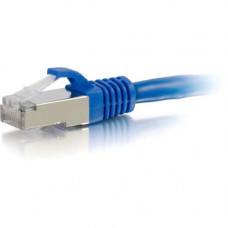 C2g 30ft Cat6 Ethernet Cable - Snagless Shielded (STP) - Blue - Category 6 for Network Device - RJ-45 Male - RJ-45 Male - Shielded - 30ft - Blue 00806