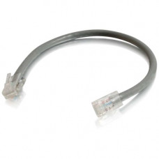 C2g 6in Cat5e Non-Booted Unshielded (UTP) Network Patch Cable - Gray - Category 5e for Network Device - RJ-45 Male - RJ-45 Male - 6in - Gray - RoHS Compliance 00941