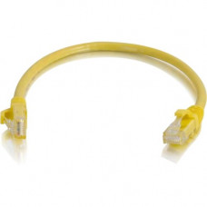 C2g 6in Cat6 Ethernet Cable - Snagless Unshielded (UTP) - Yellow - Category 6 for Network Device - RJ-45 Male - RJ-45 Male - 6in - Yellow 00956