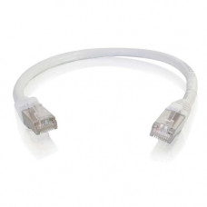 C2g 6in Cat6 Snagless Shielded (STP) Network Patch Cable - White - Category 6 for Network Device - RJ-45 Male - RJ-45 Male - Shielded - 6in - White 00987