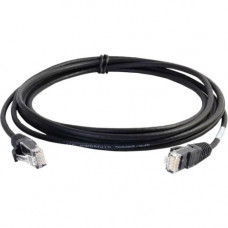 C2g 9ft Cat6 Snagless Unshielded (UTP) Slim Network Patch Cable - Black - Slim Category 6 for Network Device - RJ-45 Male - RJ-45 Male - 9ft - Black 01108