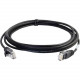 C2g 10ft Cat6 Ethernet Cable - Slim - Snagless Unshielded (UTP) - Black - Slim Category 6 for Network Device - RJ-45 Male - RJ-45 Male - 10ft - Black 01109
