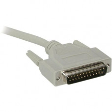 C2g 50ft DB25 M/F Extension Cable - DB-25 Male - DB-25 Female - 50ft - Beige 02662
