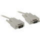 C2g 6ft DB9 M/F Extension Cable - Beige - DB-9 Male - DB-9 Female - 6ft 02711