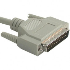 C2g 25ft DB25 Male to Centronics 36 Male Parallel Printer Cable - DB-25 Male - Centronics Male - 25ft - Beige 02803