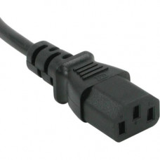 C2g 3ft Power Cord - Universal Computer Power Cord - Replacement power cord for PC, Monitor, Printer, Scanner, etc. - TAA Compliance 03129