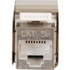 C2g Cat.5e Keystone Connector - 1 x RJ-45 Female - Silver - RoHS Compliance 03786