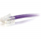 C2g -25ft Cat5e Non-Booted Unshielded (UTP) Network Patch Cable - Purple - Category 5e for Network Device - RJ-45 Male - RJ-45 Male - 25ft - Purple 00600