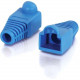 C2g RJ45 Snagless Boot Cover (6.0mm OD) - Blue - 50pk - Blue - 50 Pack - RoHS, TAA Compliance 04757