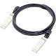 AddOn QSFP28 Passive Twinax Cable Assembly - 3.28 ft Twinaxial Network Cable for Network Device, Switch - QSFP28 Network - 12.50 GB/s - Stacking Cable - TAA Compliance MA-CBL-100G-1M-AO