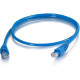 C2g -3ft Cat5e Snagless Unshielded (UTP) Network Patch Cable (TAA Compliant) - Blue - Category 5e for Network Device - RJ-45 Male - RJ-45 Male - TAA Compliant - 3ft - Blue - TAA Compliance 10280