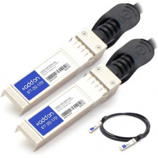 AddOn Fiber Optic Network Cable - 19.70 ft Fiber Optic Network Cable for Network Device - First End: 1 x SFP+ Network - Second End: 1 x SFP+ Network - 1.25 GB/s - 1 Pack - TAA Compliant - TAA Compliance 10GB-C06-SFPP-AO