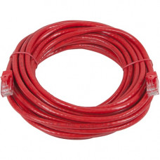 Monoprice FLEXboot Series Cat5e 24AWG UTP Ethernet Network Patch Cable, 50ft Red - 50 ft Category 5e Network Cable for Network Device - First End: 1 x RJ-45 Male Network - Second End: 1 x RJ-45 Male Network - Patch Cable - Gold Plated Contact - Red 11347