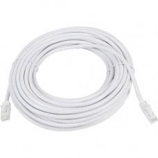Monoprice FLEXboot Series Cat6 24AWG UTP Ethernet Network Cable, 75ft White - 75 ft Category 6 Network Cable for Network Device - First End: 1 x RJ-45 Network - Male - Second End: 1 x RJ-45 Network - Male - Gold Plated Contact - 24 AWG - White 11379