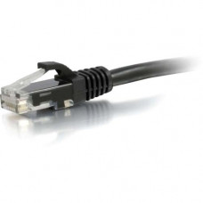 C2g 100ft Cat6 Ethernet Cable - Snagless - 550MHz - Black - Category 6 for Network Device - RJ-45 Male - RJ-45 Male - 100ft - Black 27157