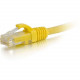 C2g -30ft Cat5e Snagless Unshielded (UTP) Network Patch Cable - Yellow - Category 5e for Network Device - RJ-45 Male - RJ-45 Male - 30ft - Yellow 00438