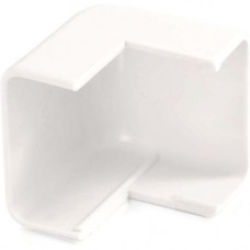 C2g Wiremold Uniduct 2800 External Elbow - White - White - Polyvinyl Chloride (PVC) - TAA Compliance 16067