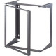 C2g Ortronics Swing-EZ - Rack open frame - wall mountable - black - 19" - TAA Compliance 19-21-T25DB