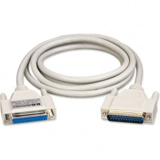 Advantech  B+B SmartWorx 232AMF5 Serial Data Transfer Cable - 6 ft Serial Data Transfer Cable - First End: 1 x 25-pin DB-25 Serial - Male - Second End: 1 x 25-pin DB-25 Serial - Female - 26 AWG 232AMF5