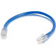 C2g -10ft Cat5E Non-Booted Unshielded (UTP) Network Patch Cable (50pk) - Blue - Category 5e for Network Device - RJ-45 Male - RJ-45 Male - 10ft - Blue 28324