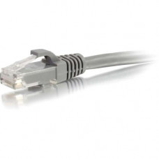 C2g 25ft Cat5e Snagless Unshielded (UTP) Network Patch Ethernet Cable-Gray - Category 5e for Network Device - RJ-45 Male - RJ-45 Male - 25ft - Gray 15211