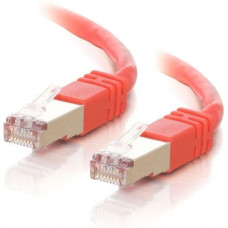 C2g -150ft Cat5e Molded Shielded (STP) Network Patch Cable - Red - Category 5e for Network Device - RJ-45 Male - RJ-45 Male - Shielded - 150ft - Red 28714