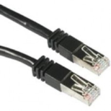 C2g -5ft Cat5e Molded Shielded (STP) Network Patch Cable - Black - Category 5e for Network Device - RJ-45 Male - RJ-45 Male - Shielded - 5ft - Black 28691