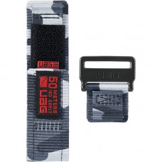 Urban Armor Gear Active Watch Strap for Samsung Galaxy Watch - Midnight Camo - Nylon, Stainless Steel 29180A114061