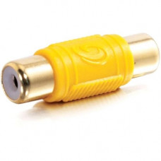 C2g 75 Ohm RCA Video Coupler - 1 x RCA Female - 1 x RCA Female 29507