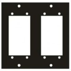 Middle Atlantic Products UCP Punchout Panel - Black - 3.5" Height - 3.4" Width 2ELCO90