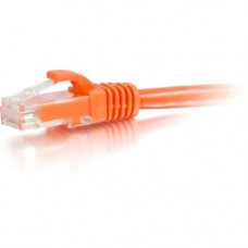 C2g -100ft Cat5e Snagless Unshielded (UTP) Network Patch Cable - Orange - Category 5e for Network Device - RJ-45 Male - RJ-45 Male - 100ft - Orange 00459