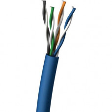 C2g 1000 ft Cat5e Bulk Shielded Network Cable - Blue - Bare Wire - Bare Wire - 1000ft - Blue 32388