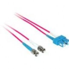 C2g -10m SC-ST 9/125 OS1 Duplex Singlemode Fiber Optic Cable (Plenum-Rated) - Red - 10m SC-ST 9/125 Duplex Single Mode OS2 Fiber Cable - Plenum CMP-Rated - Red - 33ft 37759