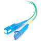 C2g -10m LC-SC 9/125 OS1 Simplex Singlemode Fiber Optic Cable (Plenum-Rated) - Green - 10m LC-SC 9/125 Simplex Single Mode OS2 Fiber Cable - Plenum CMP-Rated - Green - 33ft - RoHS Compliance 37714