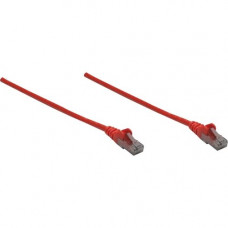 Intellinet Network Solutions Cat6 UTP Network Patch Cable, 100 ft (30 m), Red - RJ45 Male / RJ45 Male 342223