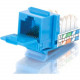 C2g 90? Cat5E RJ45 UTP Keystone Jack - Blue - RJ-45 35206