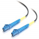 C2g -2m LC-LC 9/125 OS1 Simplex Singlemode Fiber Optic Cable (Plenum-Rated) - Black - 2m LC-LC 9/125 Simplex Single Mode OS2 Fiber Cable - Plenum CMP-Rated - Black - 6ft 37721