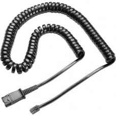 Plantronics U10P-S Handset Audio Cable Adapter - Phone Cable for Phone - TAA Compliance 38099-01