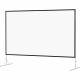 Da-Lite Fast-Fold Deluxe 109" Projection Screen - 16:10 - Da-Mat - 57.5" x 92" 38304N