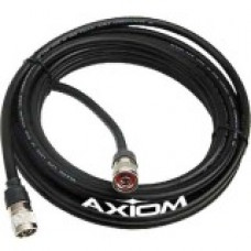 Axiom Coaxial Antenna Cable - 75 ft Coaxial Antenna Cable for Antenna - TNC Male Antenna - TNC Female Antenna - Extension Cable - Black 3G-CAB-LMR240-75-AX