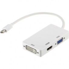 Axiom DVI/HDMI/Mini DisplayPort/VGA A/V Cable - DVI/HDMI/Mini DisplayPort/VGA A/V Cable for Audio Device, Video Device, Notebook, Tablet, iMac, MacBook Pro - First End: 1 x Mini DisplayPort Male Thunderbolt - Second End: 1 x 19-pin HDMI (Type A) Female Au