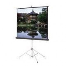 Da-Lite Picture King Tri pod Projection Screen - 50" x 50" - Matte White - 71" Diagonal 40114