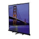 Da-Lite Floor Model C Manual Wall and Ceiling Projection Screen - 96" x 96" - Matte White - 136" Diagonal - TAA Compliance 40253