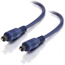 C2g 1m Velocity TOSLINK Optical Digital Cable - Toslink Male - Toslink Male - 3.3ft - Blue 40390