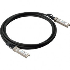 Axiom Twinaxial Network Cable - 16.40 ft Twinaxial Network Cable for Network Device - SFP+ Network - SFP+ Network - 1.25 GB/s - Black 407-BBBP-AX