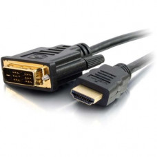 C2g 2m (6ft) HDMI to DVI Cable - HDMI to DVI-D Adapter Cable - 1080p - M/M - HDMI/DVI for Video Device - 6.56 ft - HDMI Digital Audio/Video - DVI Video 42516