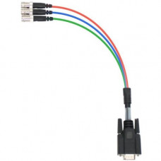 Vaddio ProductionVIEW HD Y/C & Composite Cable 1 Ft. - 1 ft BNC/VGA Video Cable for Video Device, Camera Control Console - First End: 1 x HD-15 VGA - Second End: 3 x BNC Female Composite Video 440-5600-000